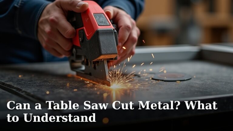 Can a Table Saw Cut Metal? What to Understand