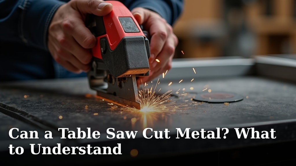 Can a Table Saw Cut Metal? What to Understand