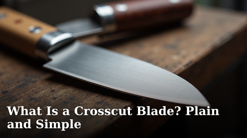 What Is a Crosscut Blade? Plain and Simple