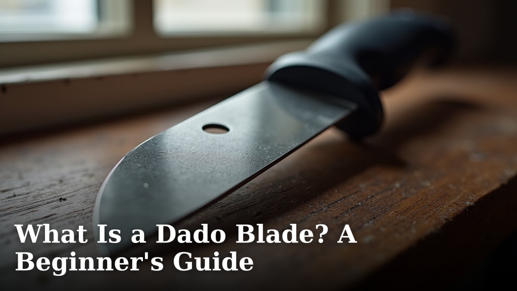 What Is a Dado Blade? A Beginner's Guide
