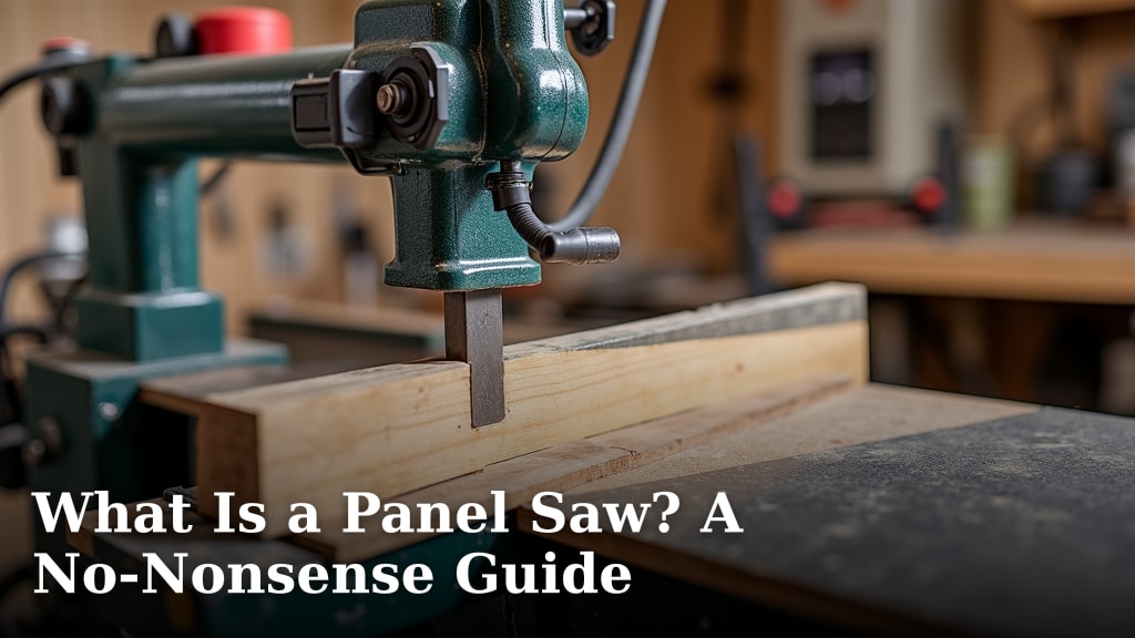 What Is a Panel Saw? A No-Nonsense Guide