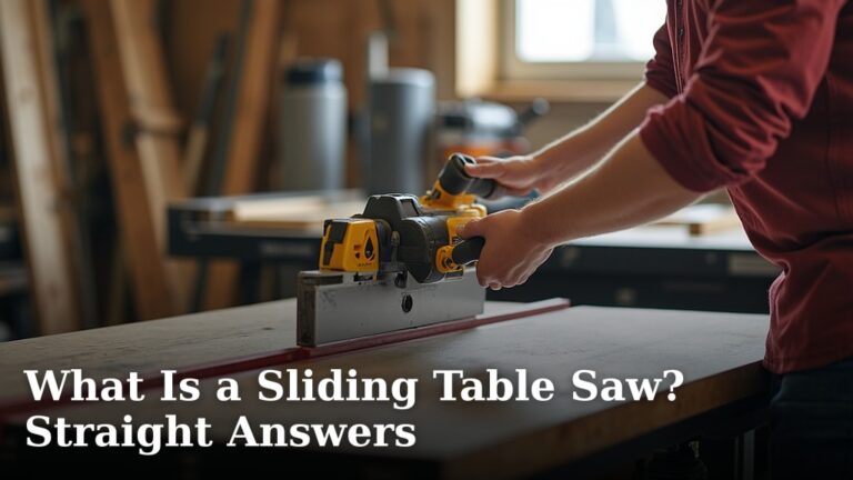 What Is a Sliding Table Saw? Straight Answers