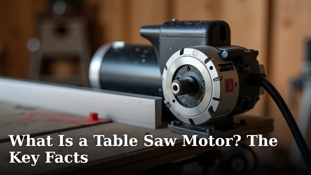 What Is a Table Saw Motor? The Key Facts