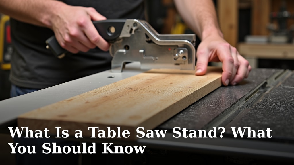 What Is a Table Saw Stand? What You Should Know